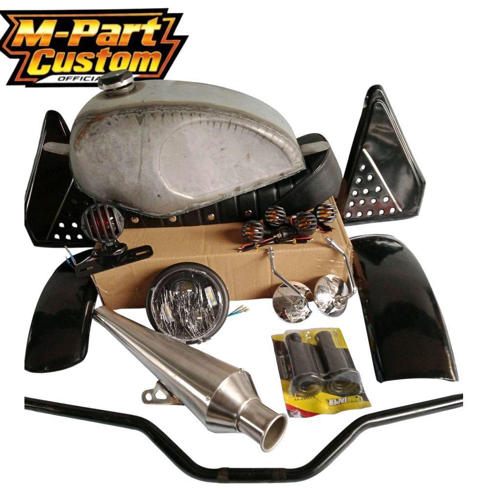 Paket Tangki Motor TANGKI MOTOR Paket Tangki Vixion New Light Dan Vixion Old Custom Bahan Komplit Mu