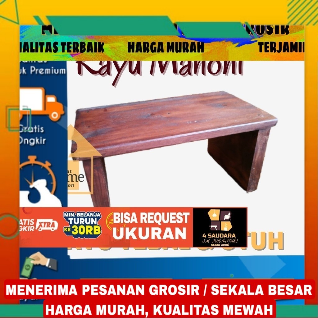 Promo Dingklik Kursi Jongkok Dingklik Kayu Jengkok Kayu Besar Jongkok Kayu Dingklik Kayu Bangku Kayu