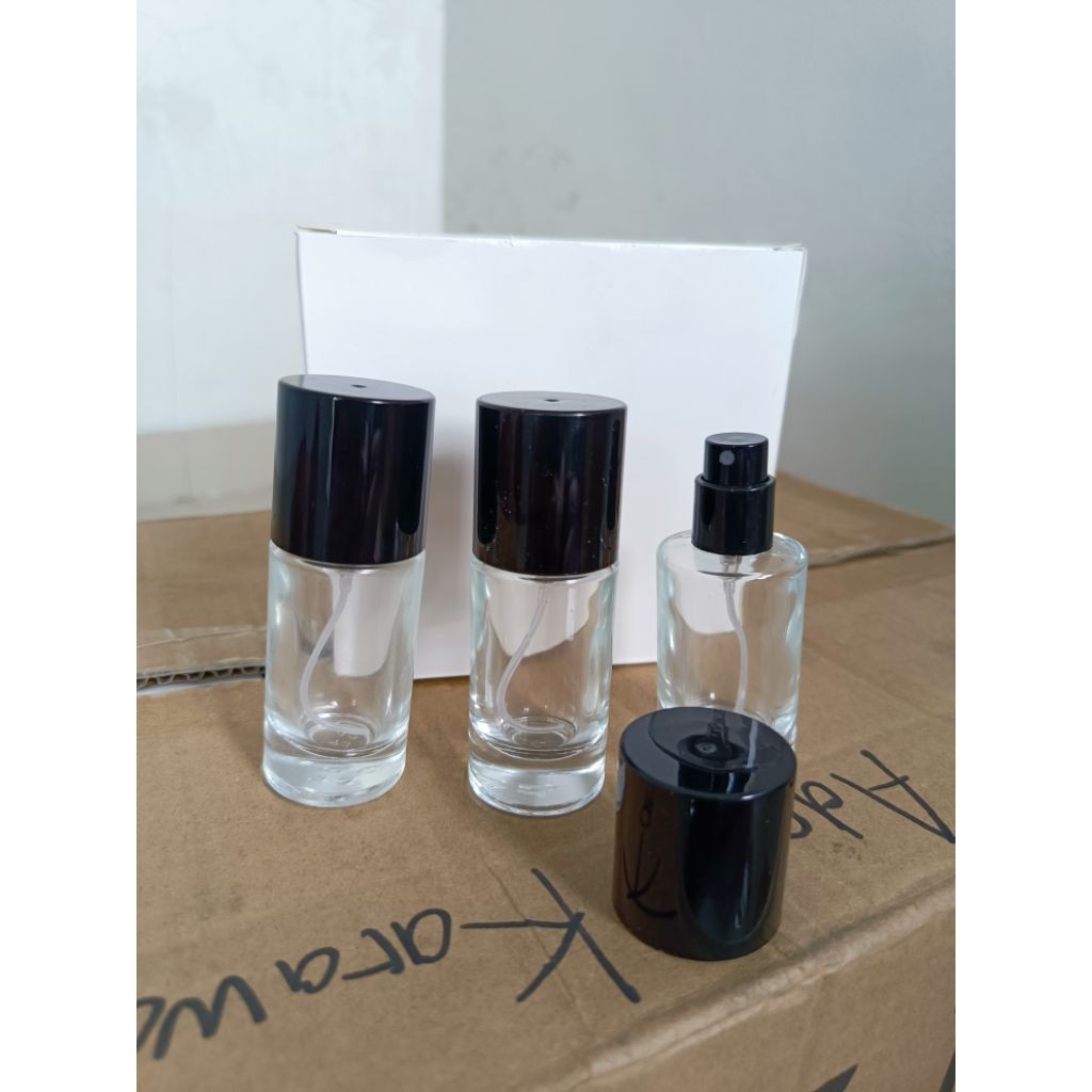Ecer Botol Parfume Kaca Casa Drat 20 ml Tutup Hitam
