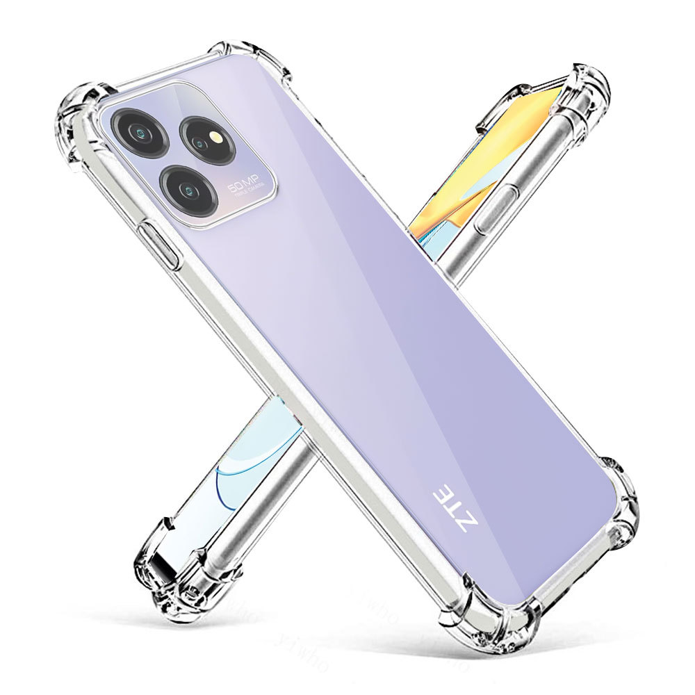 For ZTE Axon 50 Lite Case Clear Shockproof Silicone Soft Phone Case For ZTE Axon 50Lite /Axon50 Lite