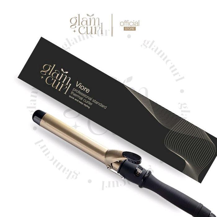 GLAMCURL - Catok VIORE Curly KLINTONG / catok keriting rambut - 28mm