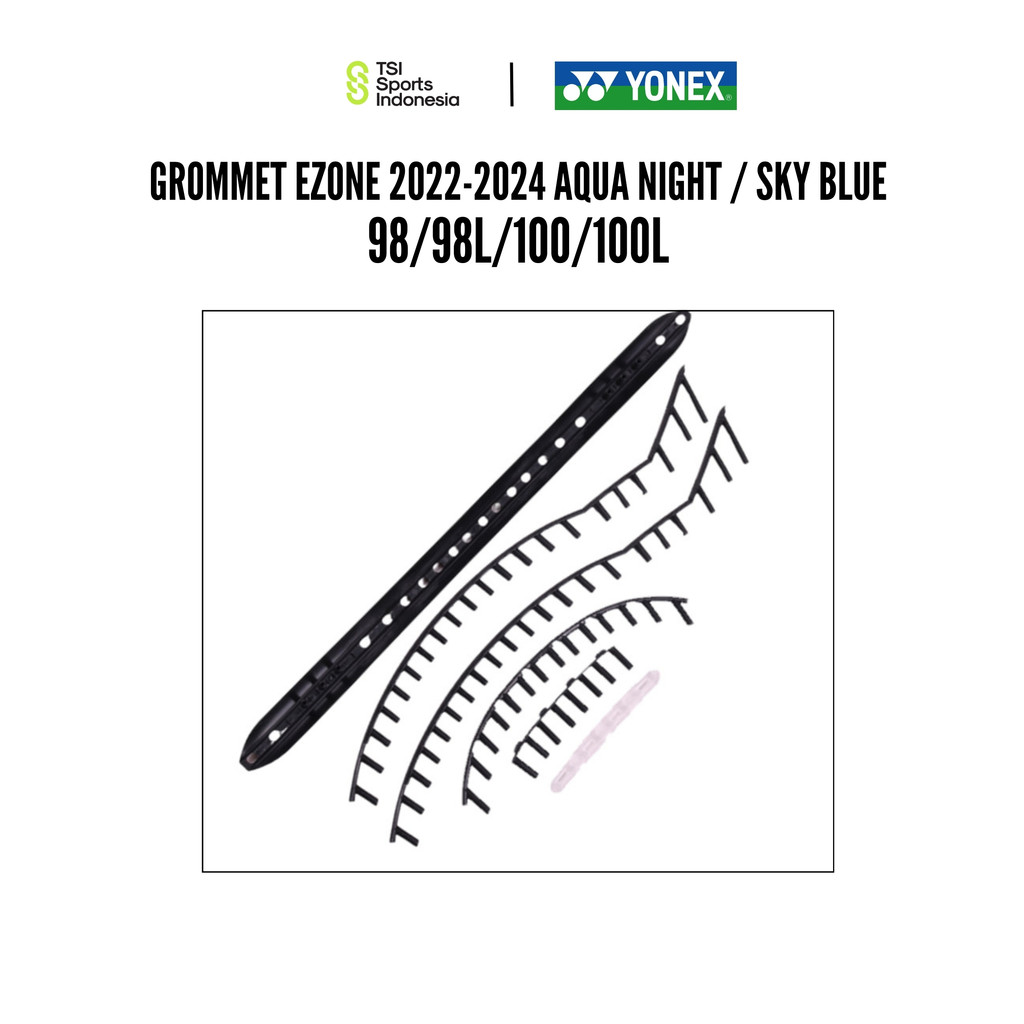 Grommet / Bumper Guard Raket Tenis Yonex Ezone Sky Blue / Aqua Night | 2022-2024