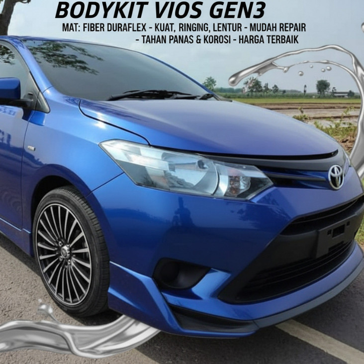 bodikit Vios gen3 bodikit vios gen 3 bodikit vios 2012 2013 2014 2015