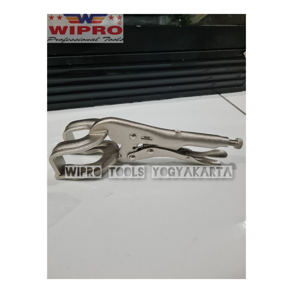 Wipro Tang Buaya Model 2 Jari 10" / Tang Jepit Buaya / Tang Buaya Catok Las / Tang Buaya Jepit Catok