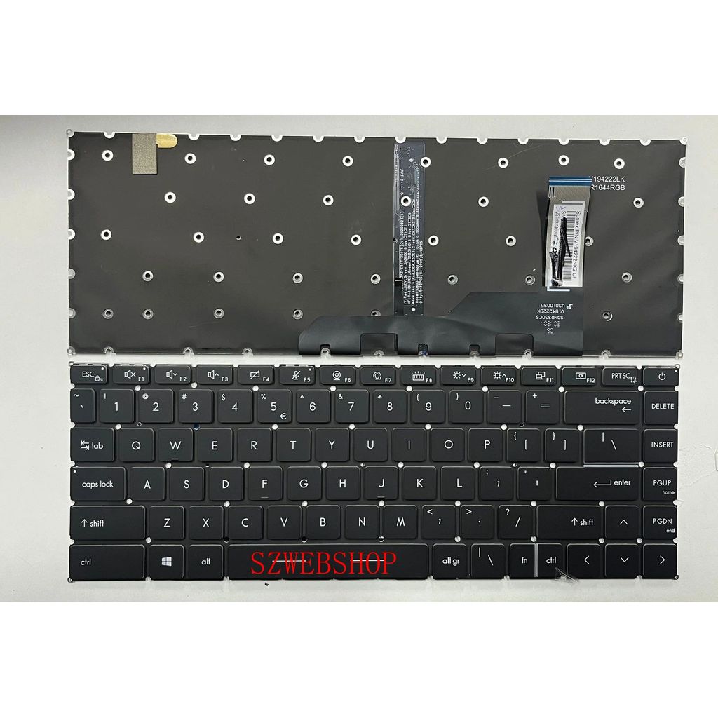 New Laptop For MSI Delta 15 MS-15CK Delta 15 A5EFK Keyboard US Coloful RGB Backlit