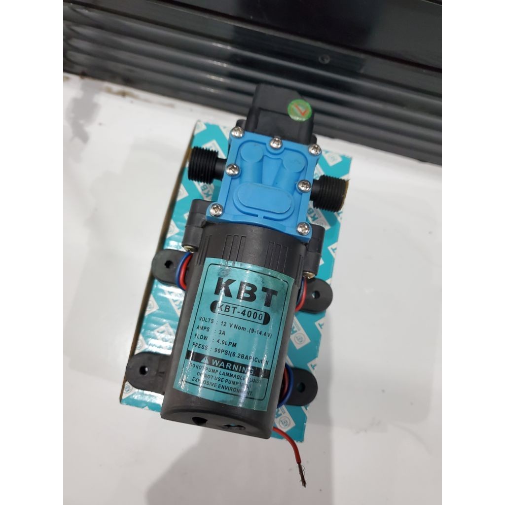 Dinamo Sprayer 90 PSI / Pompa Electric 12V 3A 4LPM / Pump Assy Auto / Pompa Sprayer Aki DC 12V 3 Amp