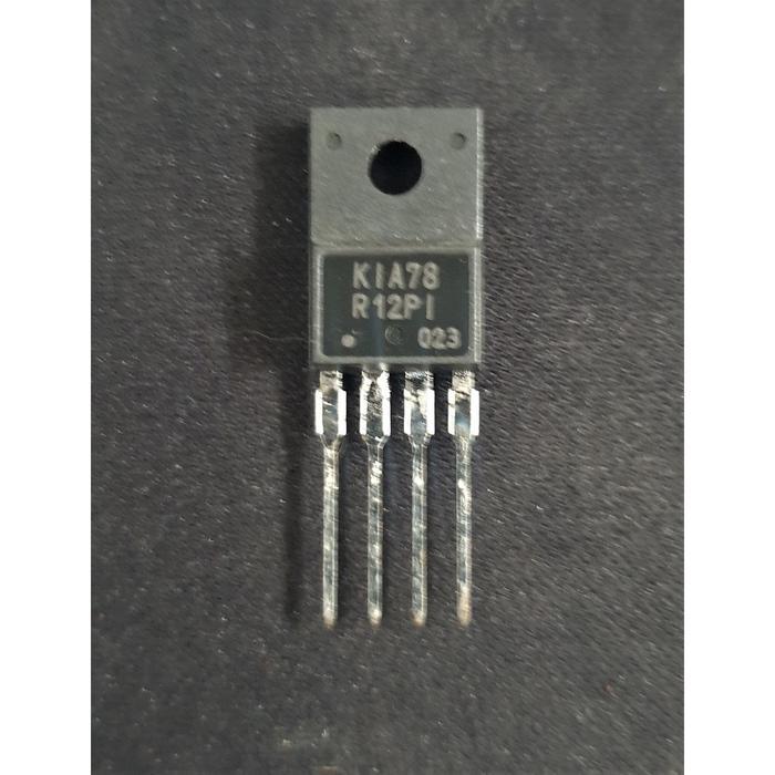 IC KIA78R12 KIA 78R12 4 Terminal Low Drop Voltage Regulator 1A Kaki 4