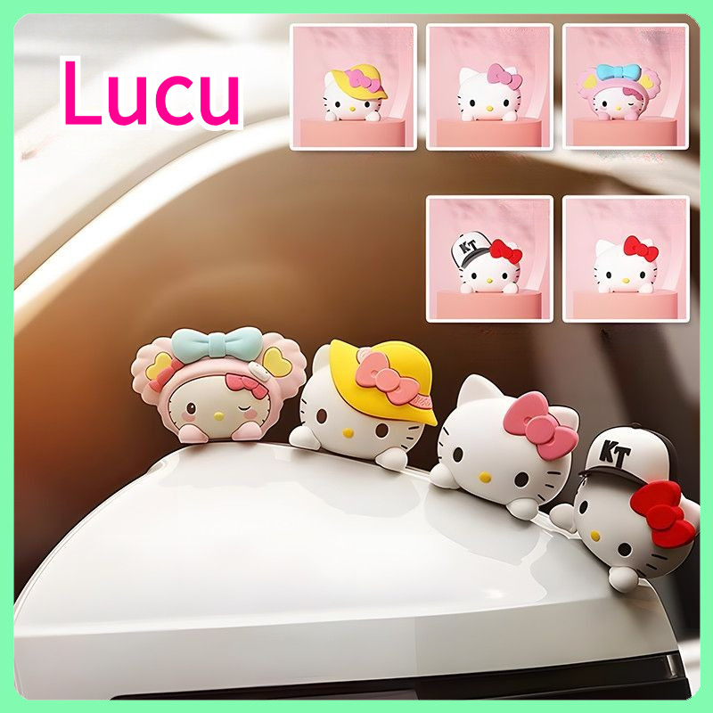 Dekorasi interior mobil KT Hiasan Mobil Sangat Lucu Ty Dekorasi Layar Tampilan Ornamen Boneka Berbar