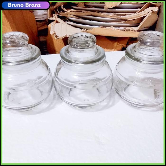 terlaris Toples Mini Bulat Kaca / Toples Lebaran / Toples Kue