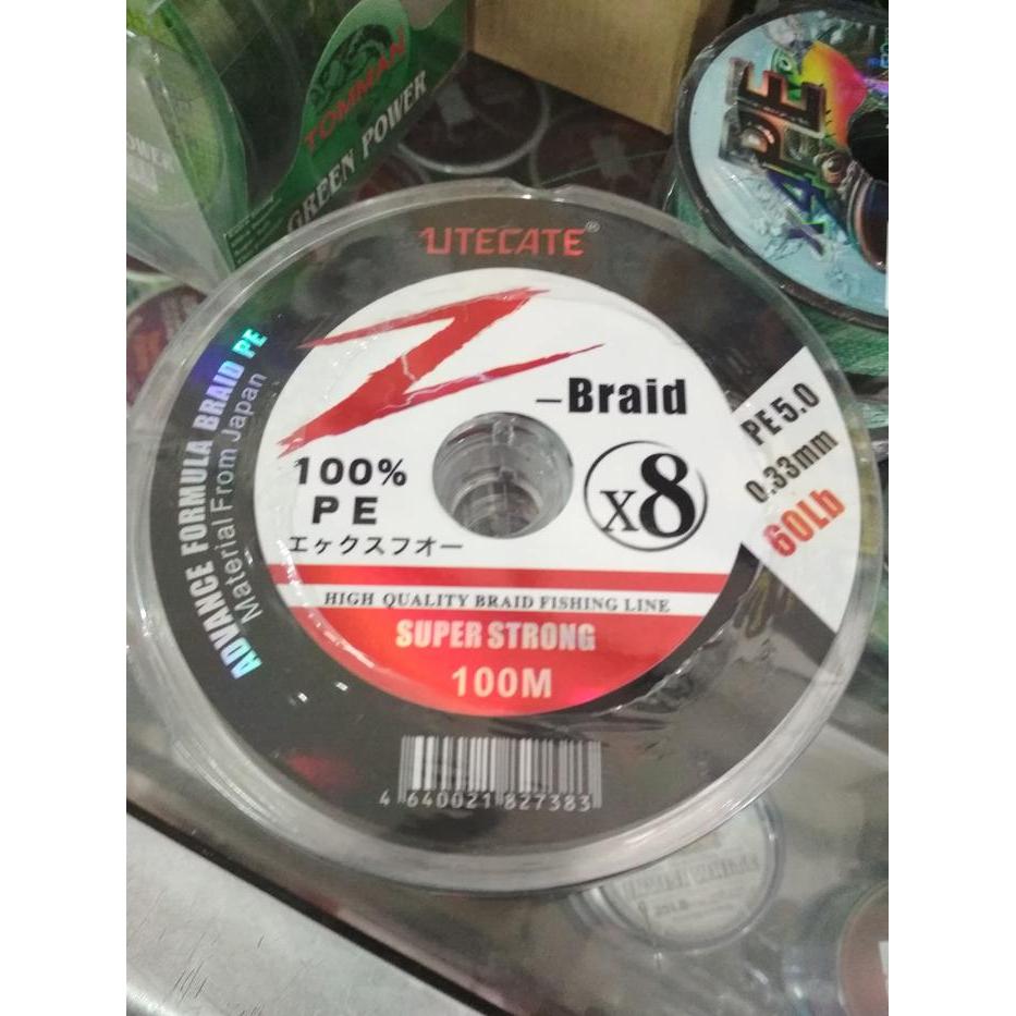 Senar Pe 5.0 Braid X8 Utecate KUAT