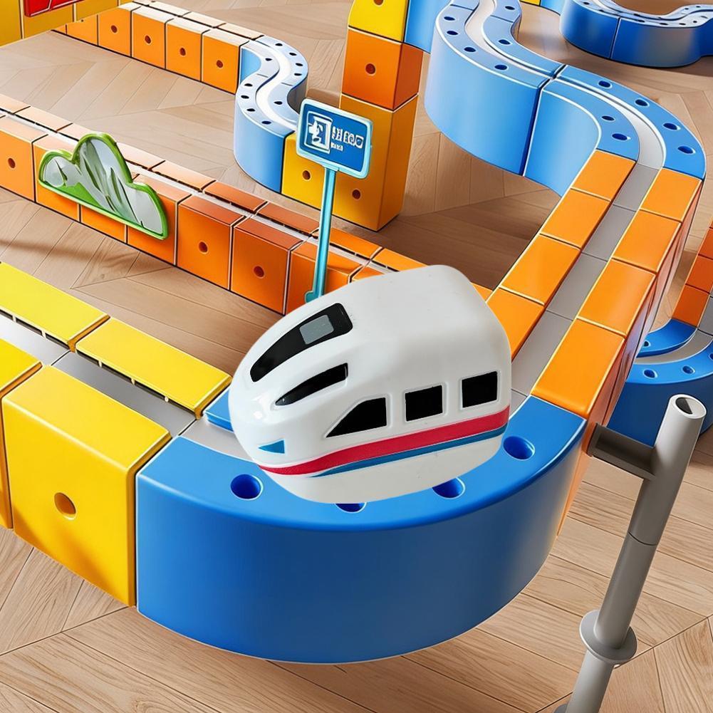 1pcs Magnetic Magical Track Car Toys Magnetic ildren'S Puzzle Toy For y Track Rails Toys