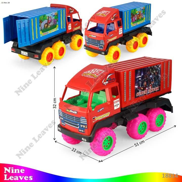 Mainan Anak Truk Box Roda Warna Worldtop