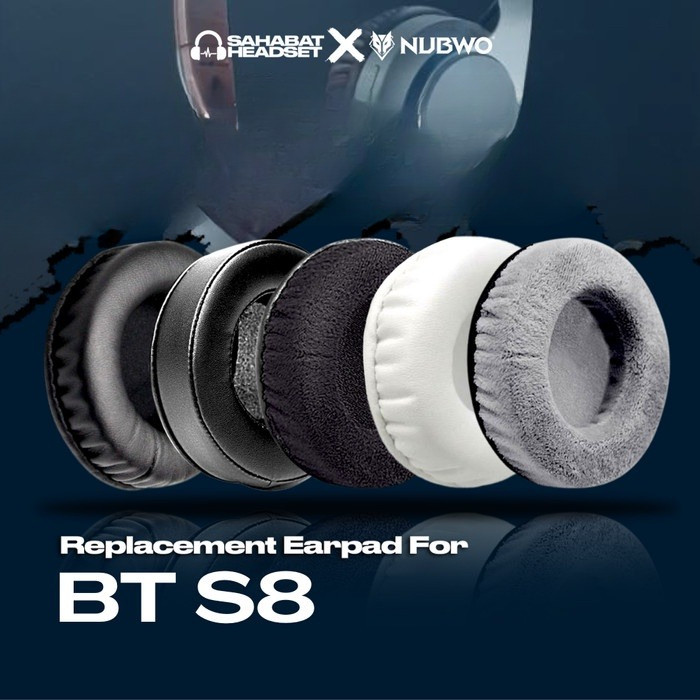 Ear Cushion Earcup  Nubwo BT S8 S 8 S-8 Busa Bantalan Pad Foam Earpad