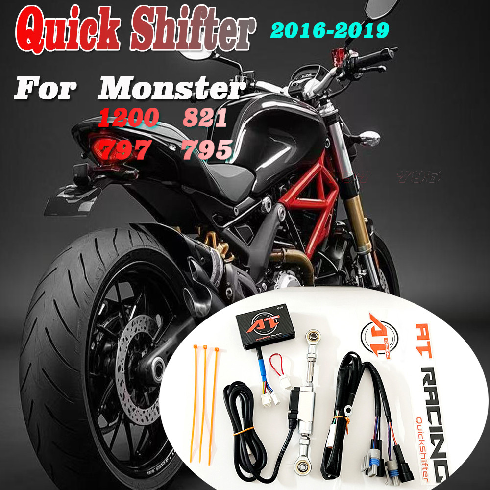 For Ducati Monster 821 / 797 / 795 2016-2019 Motorcycle Parts One-Way Quick Shifter Quick Shift Syst