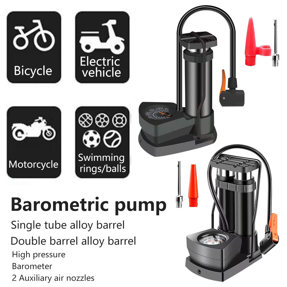Pompa Angin Mini Portable Tekanan Tinggi untuk Ban Mobil Sepeda Motor Sepeda