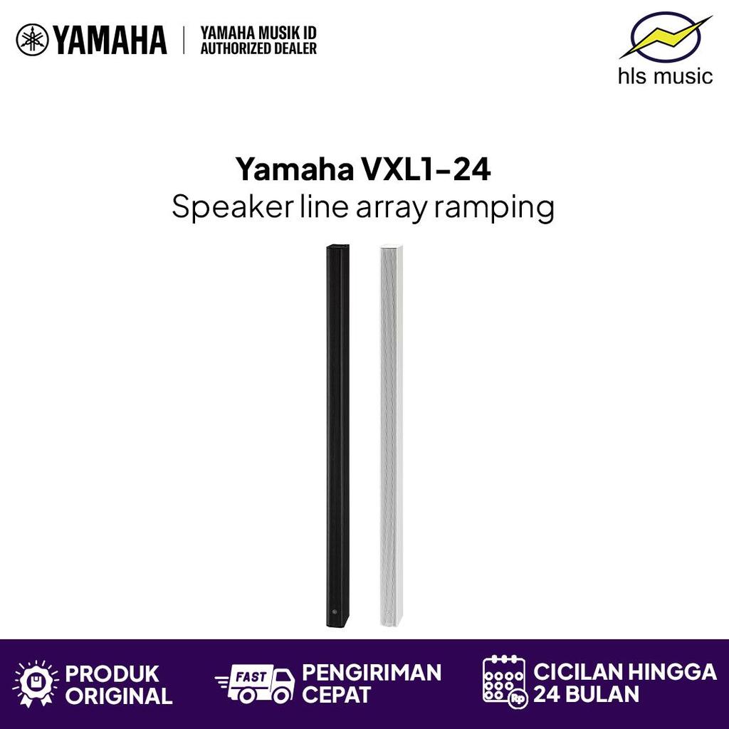 Yamaha VXL1-24 Speaker line array ramping dengan driver 24 x 1,5”