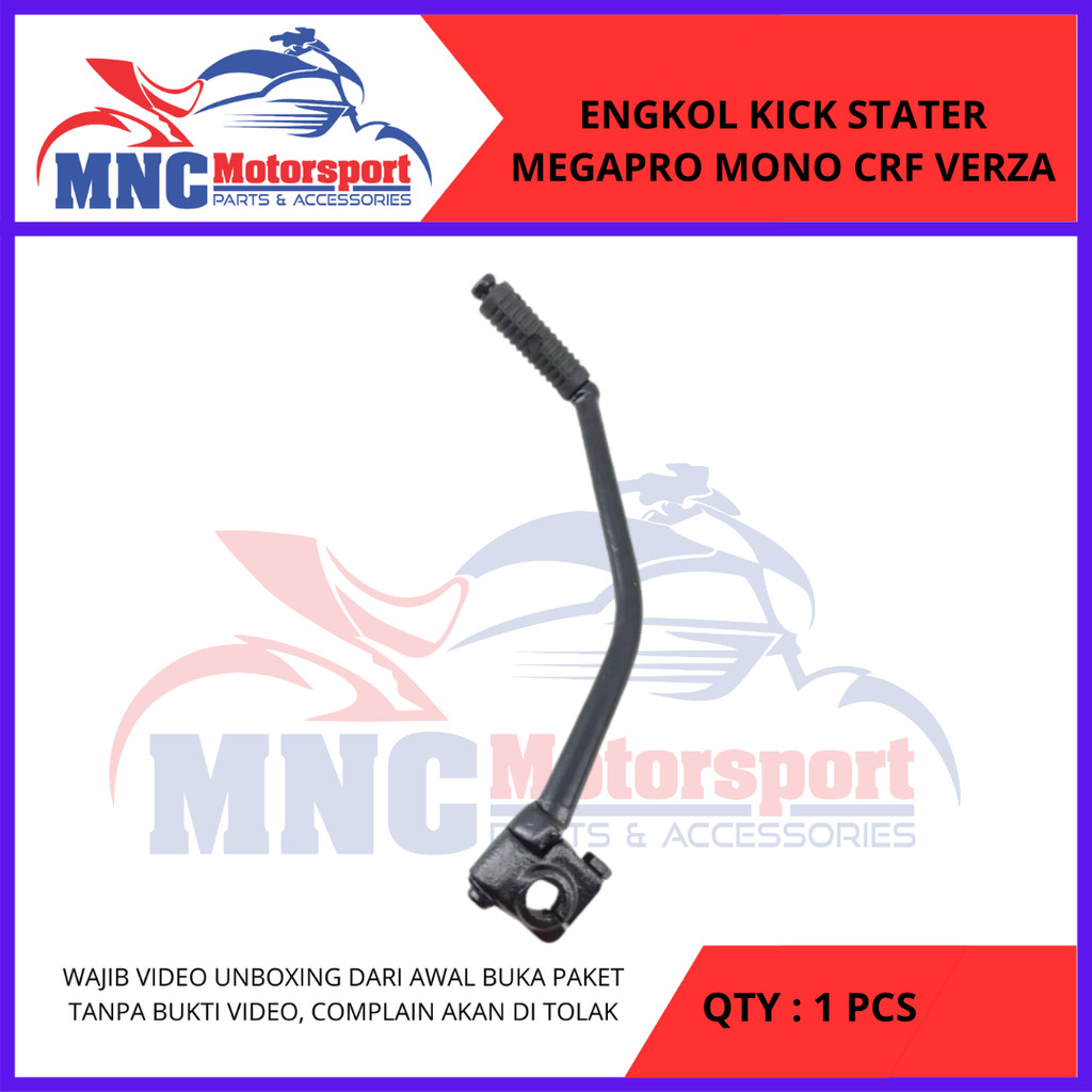 ENGKOL SELAHAN KICK STARTER BP HONDA MEGAPRO MONO VERZA CRF 150