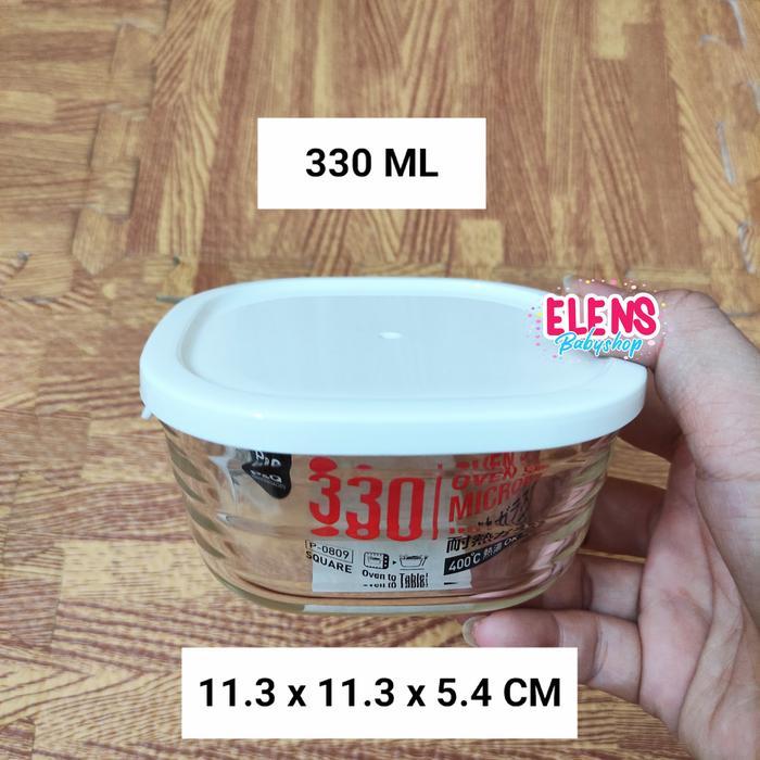 Lock n Lock oven glass food container satuan 330ml