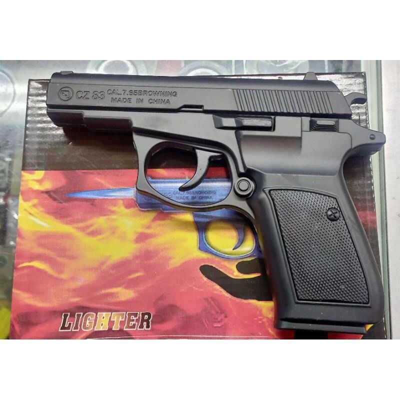 Gratis Ongkir ! KOREK API PISTOL CZ 83 LEATHER KOREK API PISTOL MAINAN/KOREK API MURAH