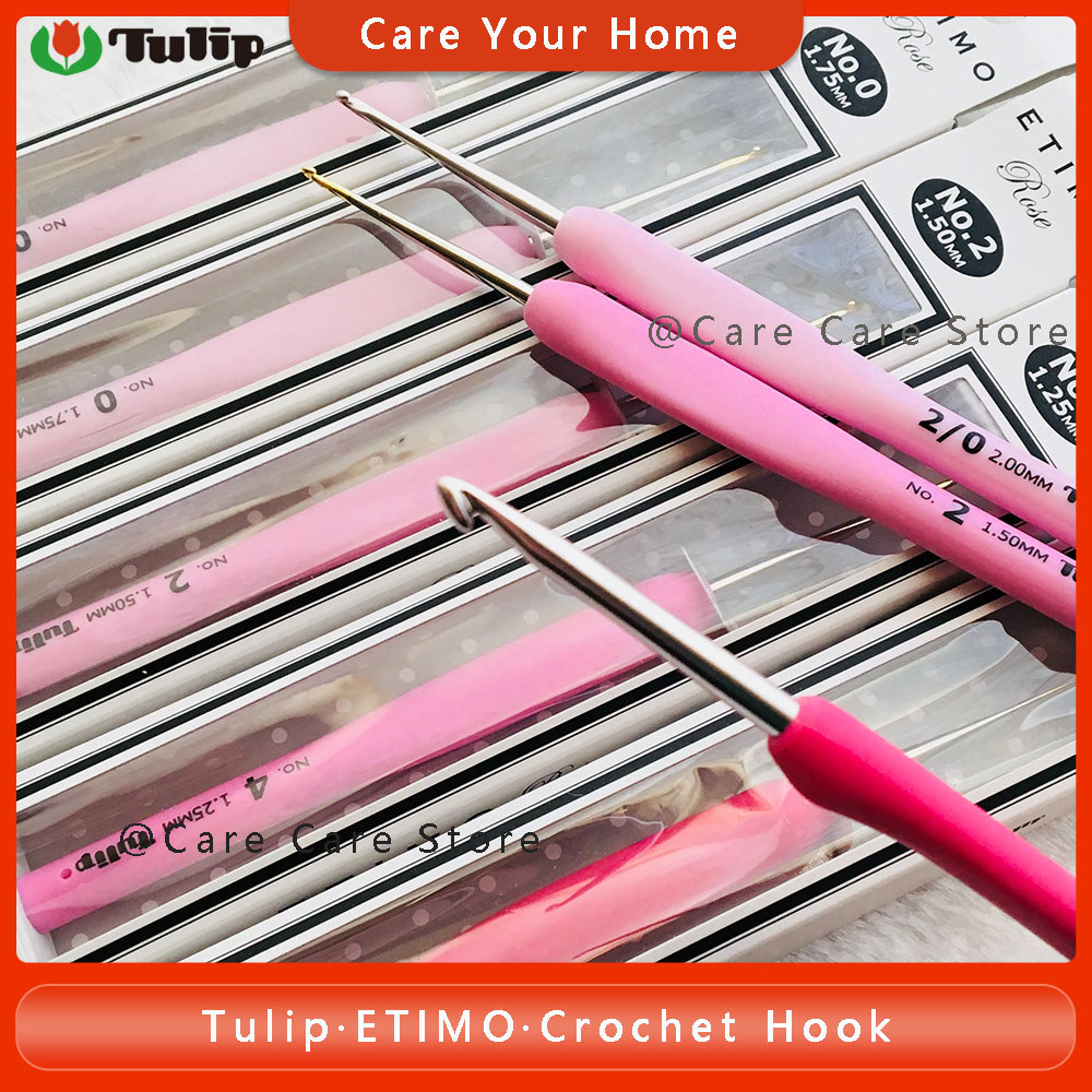 1Piece Embroidery Croet Needle Tulip Etimo Rose Croet Hook Tulip Needle Knitting Needles Croet Hook 