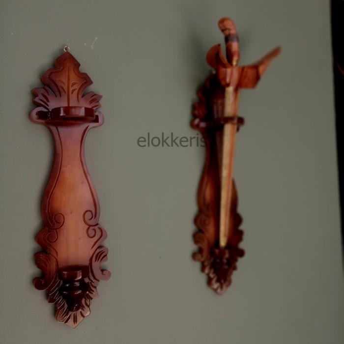 blawong dudukan keris / tombak pusaka murah halus EK4324