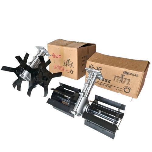 Pembajak Tanah mesin potong rumput 328 segi 4 cultivator weeder sawah adaptor pembajak sawah mini pe