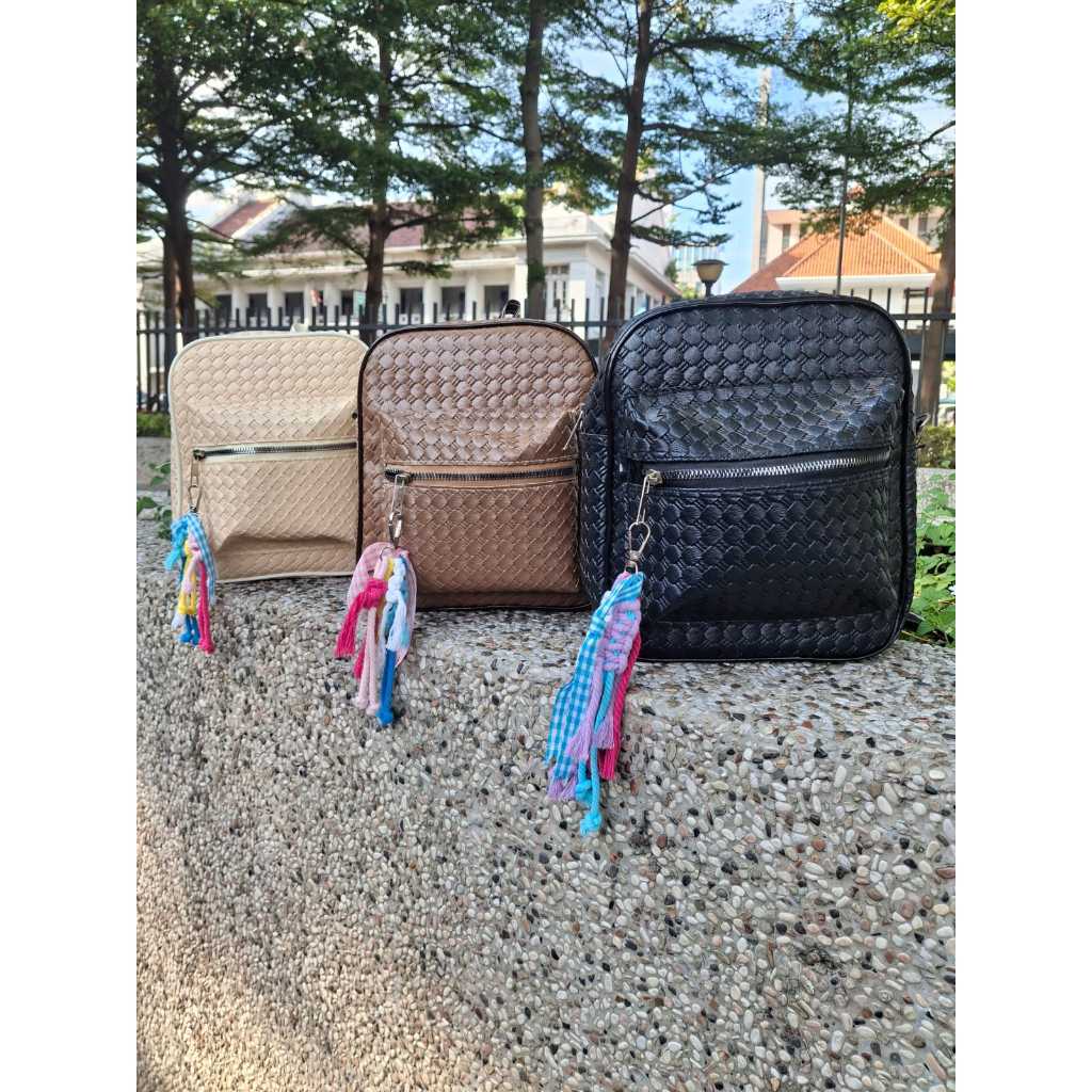 Tas Ransel Wanita Mona Tikar Kerja/Kuliah Fashion Multifungsi | U2