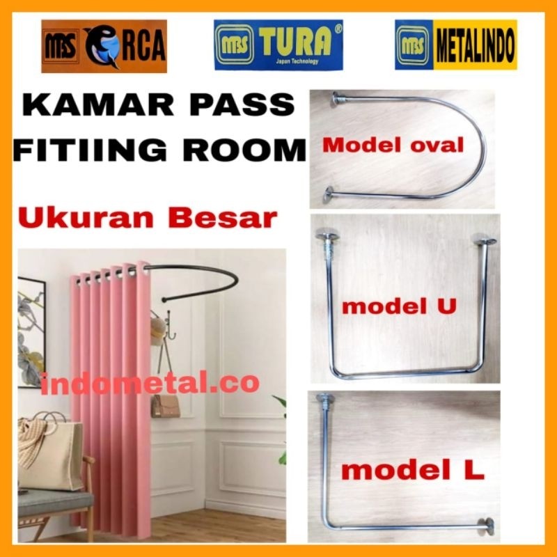 Kamar Pas Fitting Room MBS Gawang Kamar Pass Fitting room