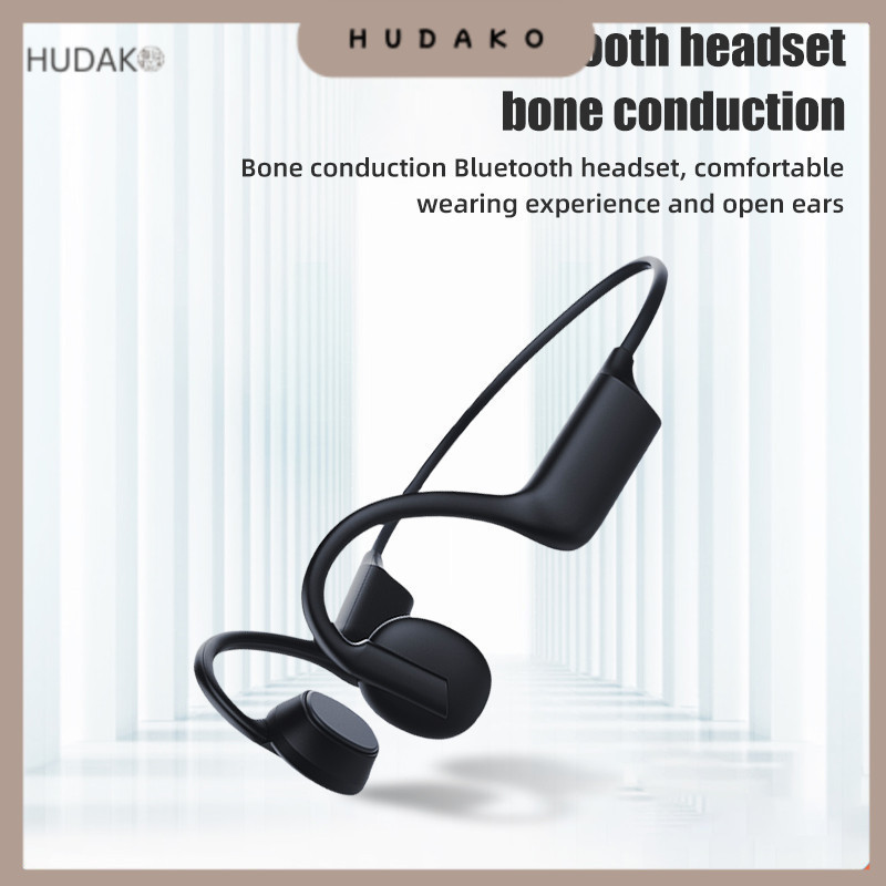 ADZUKI BEAN Earphone Bone Conduction Open Ear Wireless Bluetooth IPX5 - K08