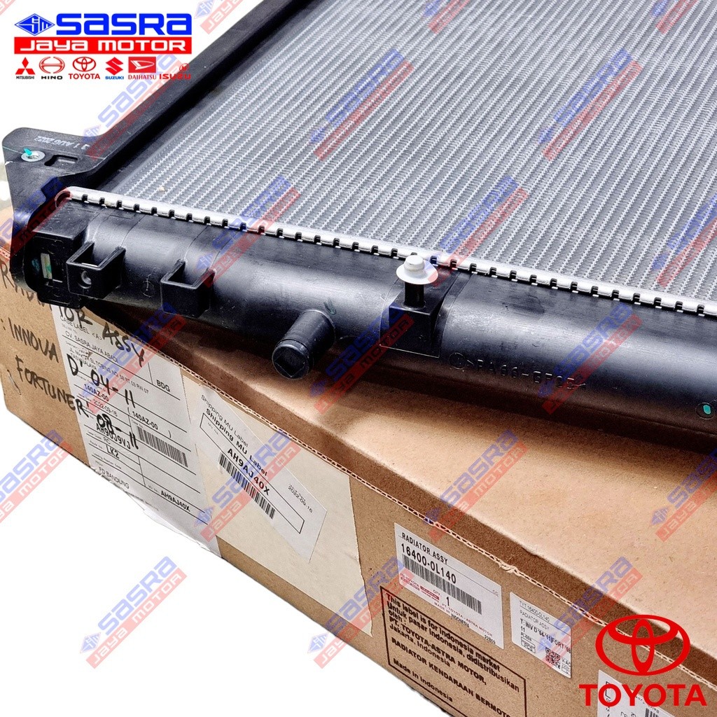 Radiator Assy ORI INNOVA DIESEL MANUAL 2004-2015|FORTUNER 2008-2015