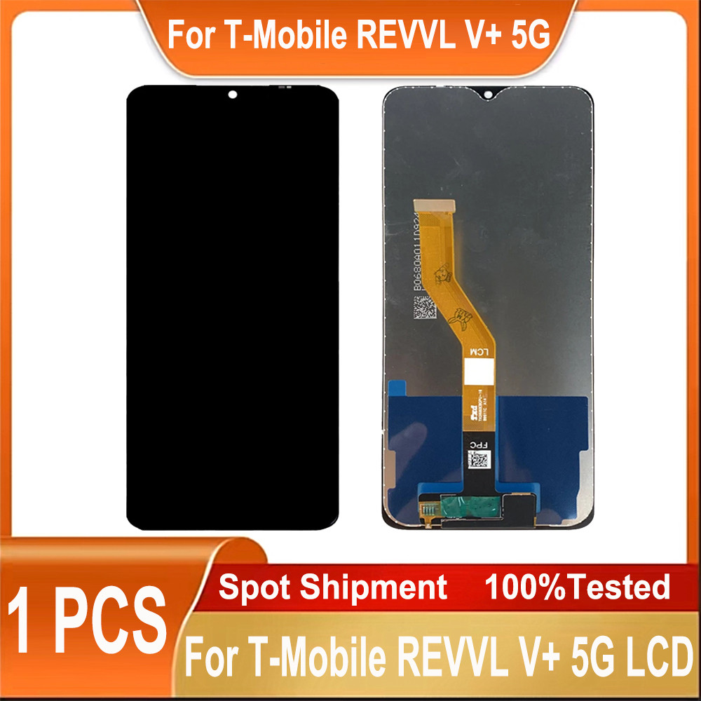 Test For T-Mobile REVVL V+ 5G LCD splay Tou Screen gitizer Assembly For T-Mobile REVVL V Plus 5G spl