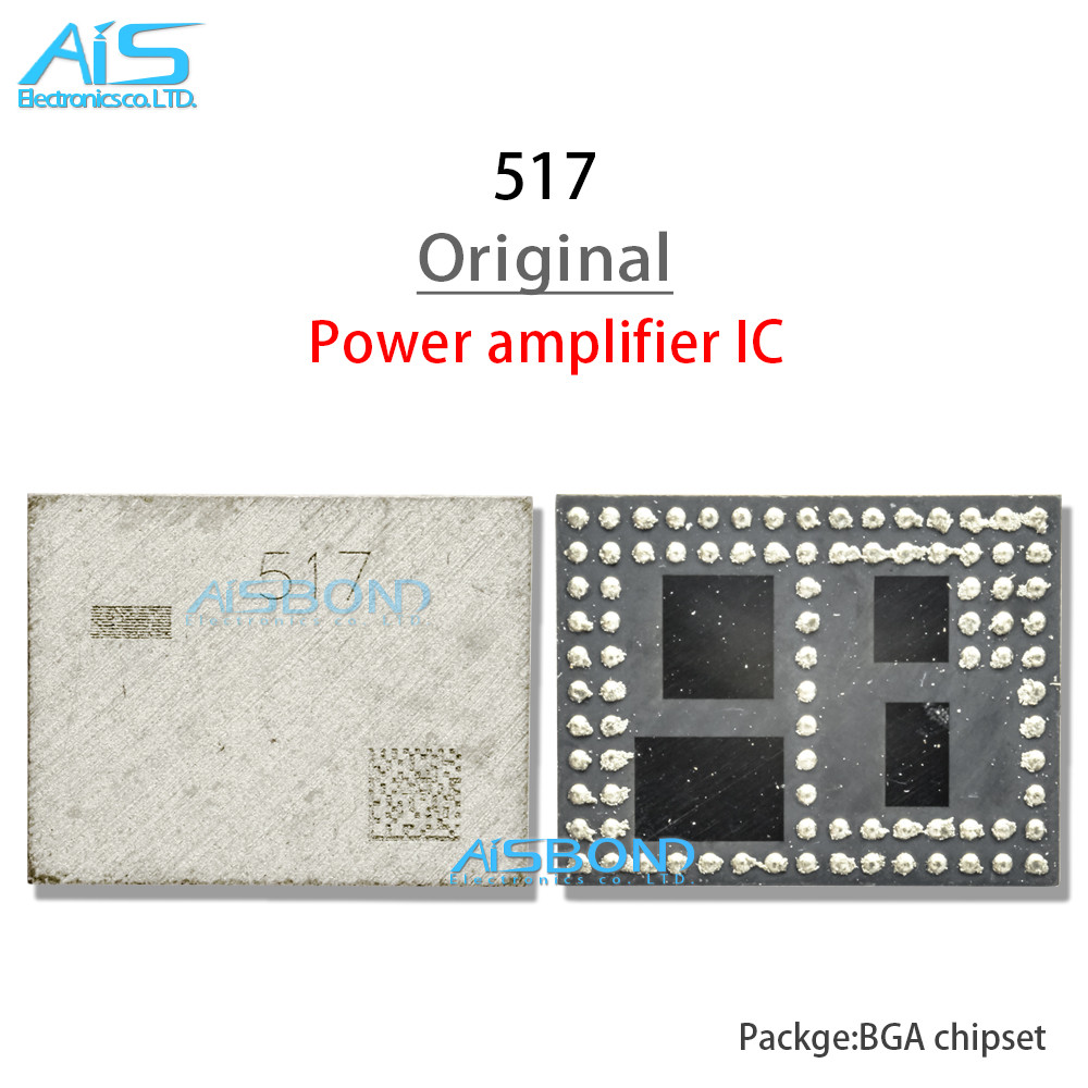 2Pcs/Lot IC Penguat Daya 517 Baru Untuk Modul Sinyal Ponsel Pintar Chip PA IC