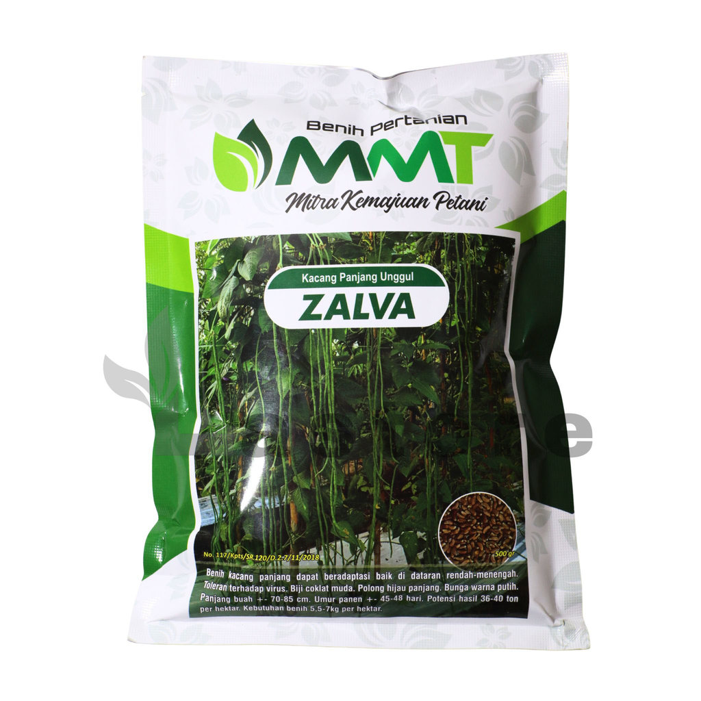 Benih Kacang Panjang Unggul ZALVA Isi 500 gram Benih MMT