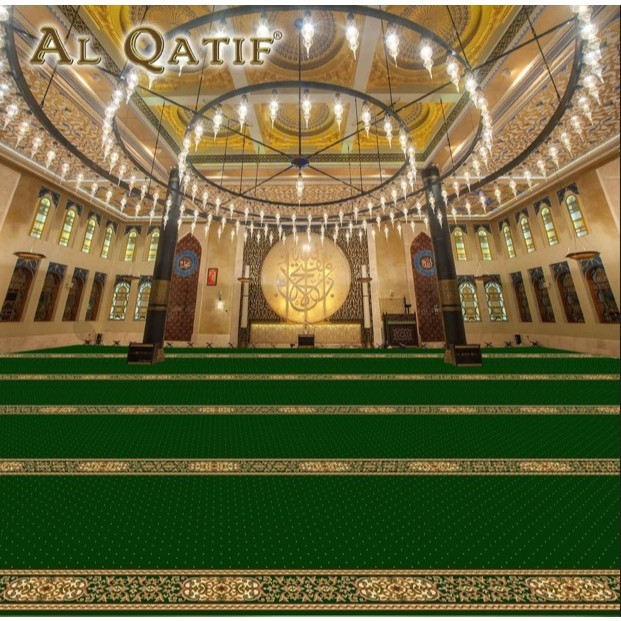 Karpet Masjid Tebal Empuk AL QATIF Tebal 16mm / Sajadah Karpet Masjid Meteran