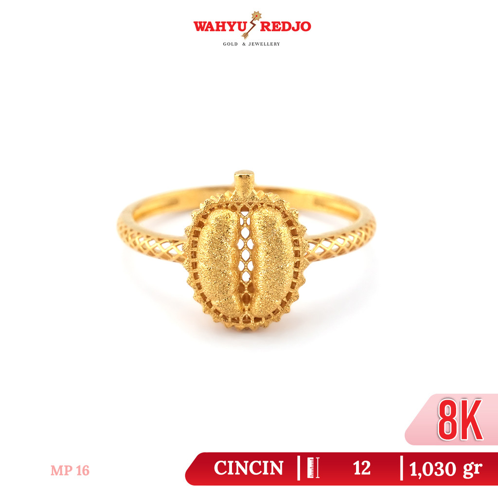 Cincin Emas Durian 8K CRM Wahyu Redjo Pameran