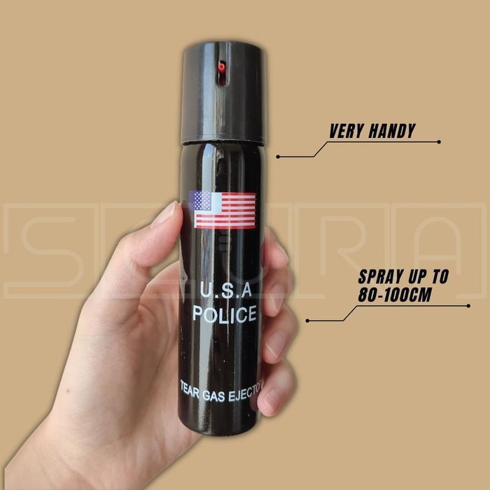 Pepper Spray / Tear Gas Spray / Gas Air Mata / Self Defense - TAD110ml