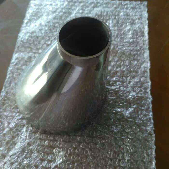 Reducer Eccentric Sanitary 316 L 4 x 3" inchi Reducer Eksentrik