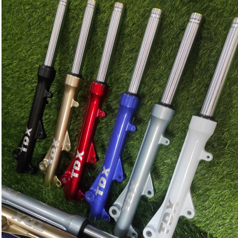 AS SHOCK PLUS TABUNG SHOCK DEPAN BEAT KARBU/VARIO/SCOOPY KARBU SET KIRI KANAN MODEL KYB TDX RACING