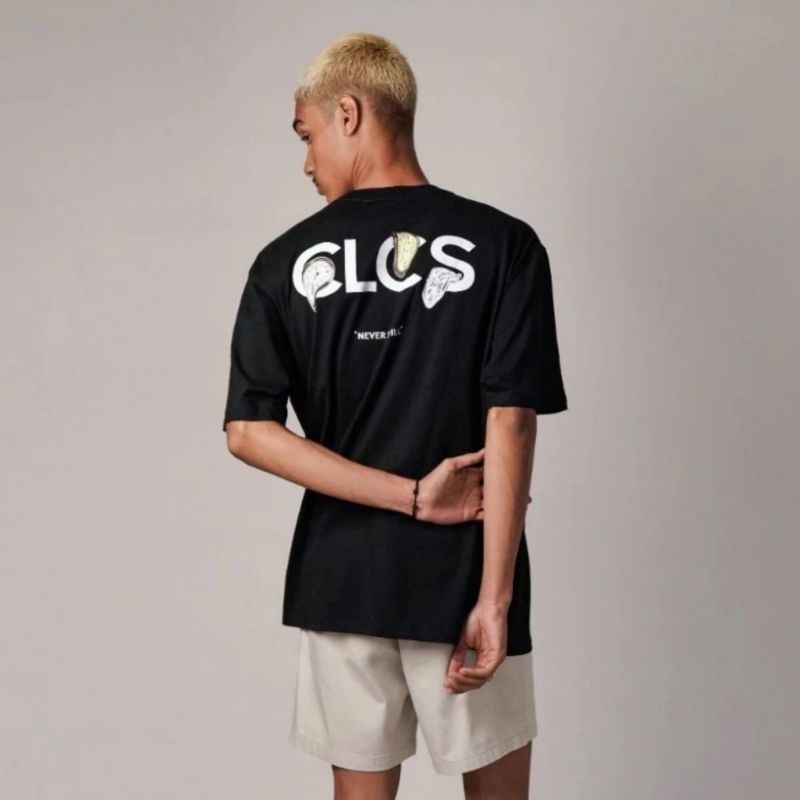 COD Celcius Time Black Tshirt Distro Kaos Hitam Pria Wanita