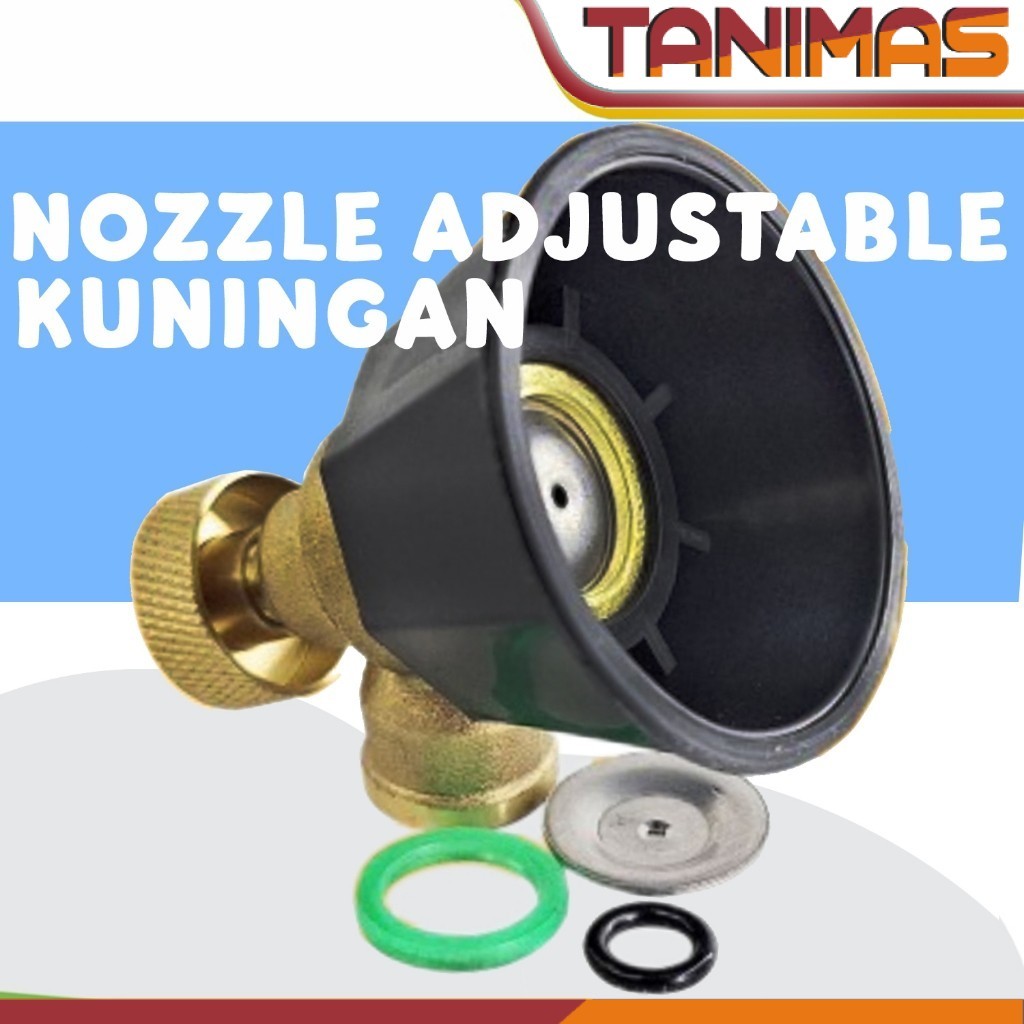 Nozzle Sprayer Tekanan Tinggi Pertanian/Nosel Sprayer Adjustable/Mist Sprayer Nozzle