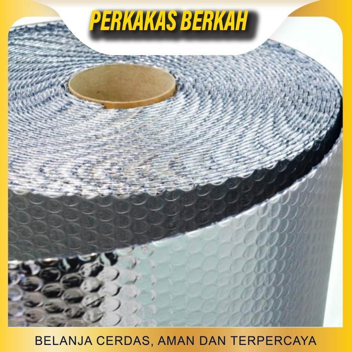ALUMUNIUM / ALUMINIUM BUBBLE FOIL 1 ROLL / GOJEK DAN GRAB