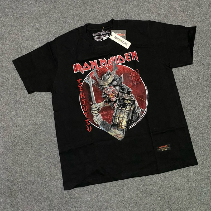 (COD) SALE  Kaos Band Iron Maiden x Geoff Max Original Resmiii