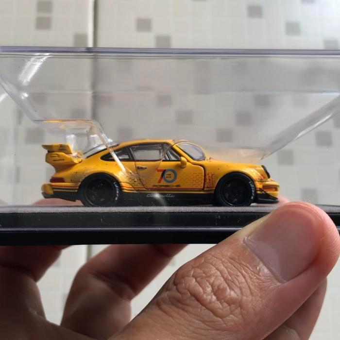 Diecast PGM Porsche RWB 70th Anniversary Yellow Brand New Seal