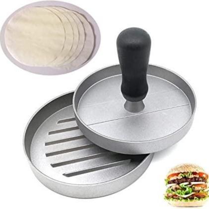 Alat Cetak Daging Burger / Hamburger Press Bonus Wax Paper - W/Wax Paper