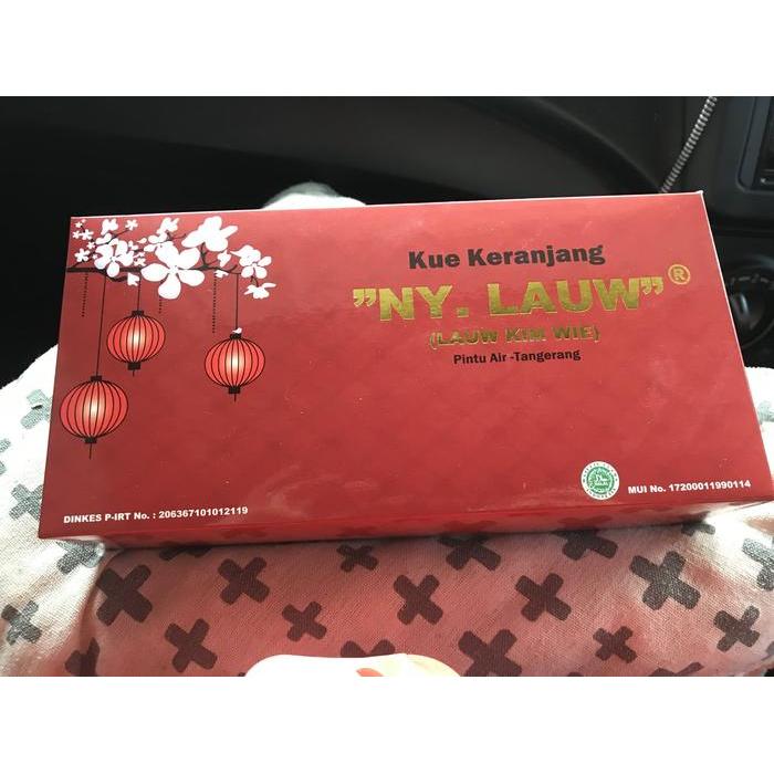 Dodol Cina Ny. Lauw Kim Wie 1kg (2x500gr) - Kue Keranjang Asli dengan Rasa Autentik imlek