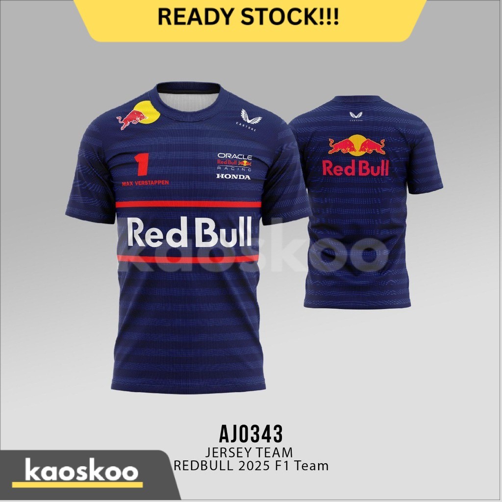 Kaos Jersey RedBull Team F1 2025