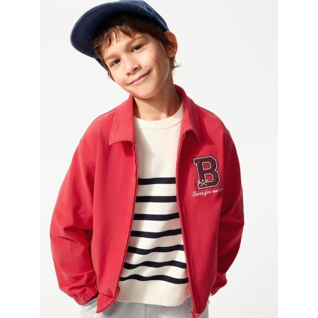jaket Kids Kerja Jersey UNIQLO/Jaket Anak Uniqlo