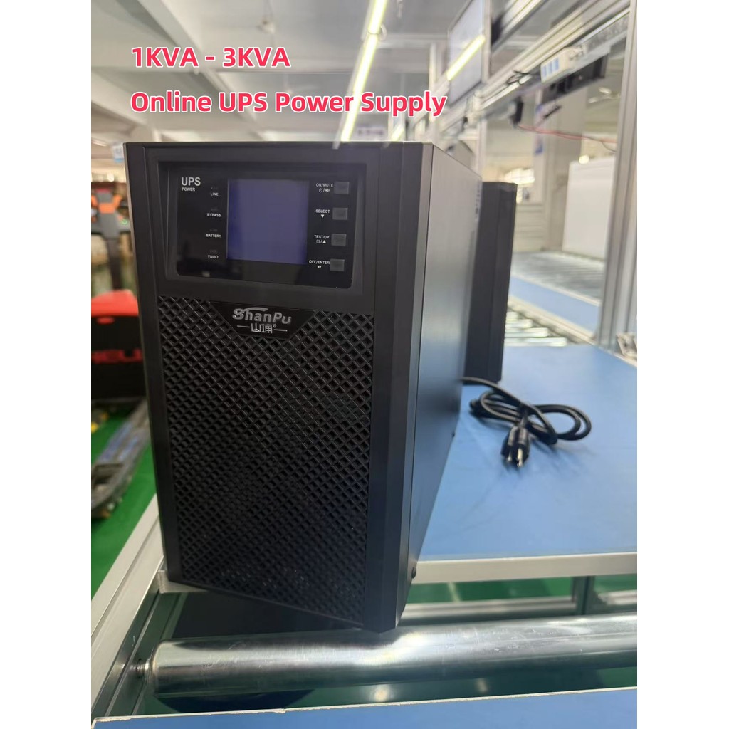 1KVA On-line UPS Uninterruptible Power Supply Pure Sine Wave 1000VA/900W Online UPS Power Supply for