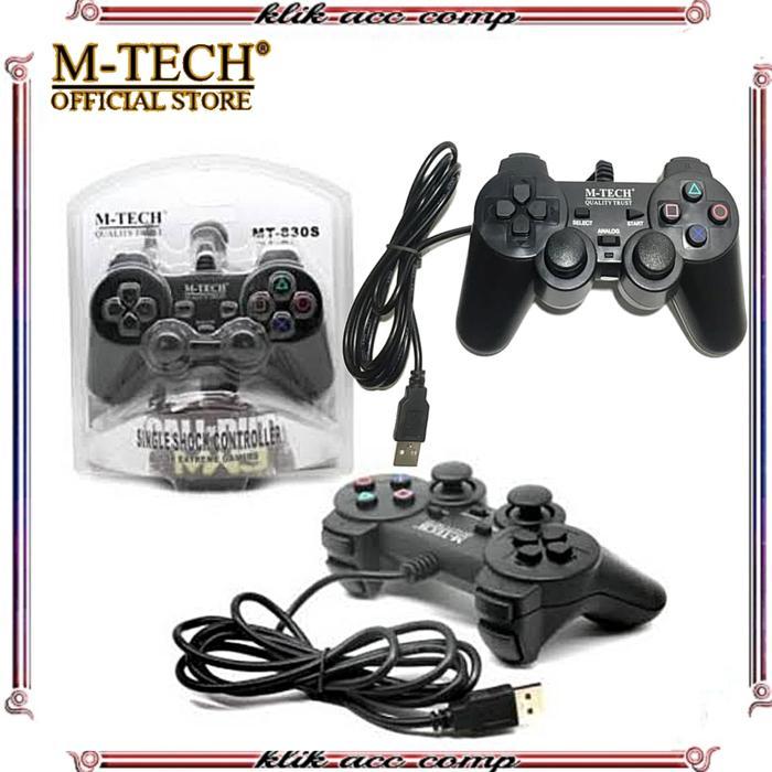 Z-Comp Store Gamepad Usb Singel Mtech/Joystick Pc /Cpu/Stick Laptop Ps Getar Hitam