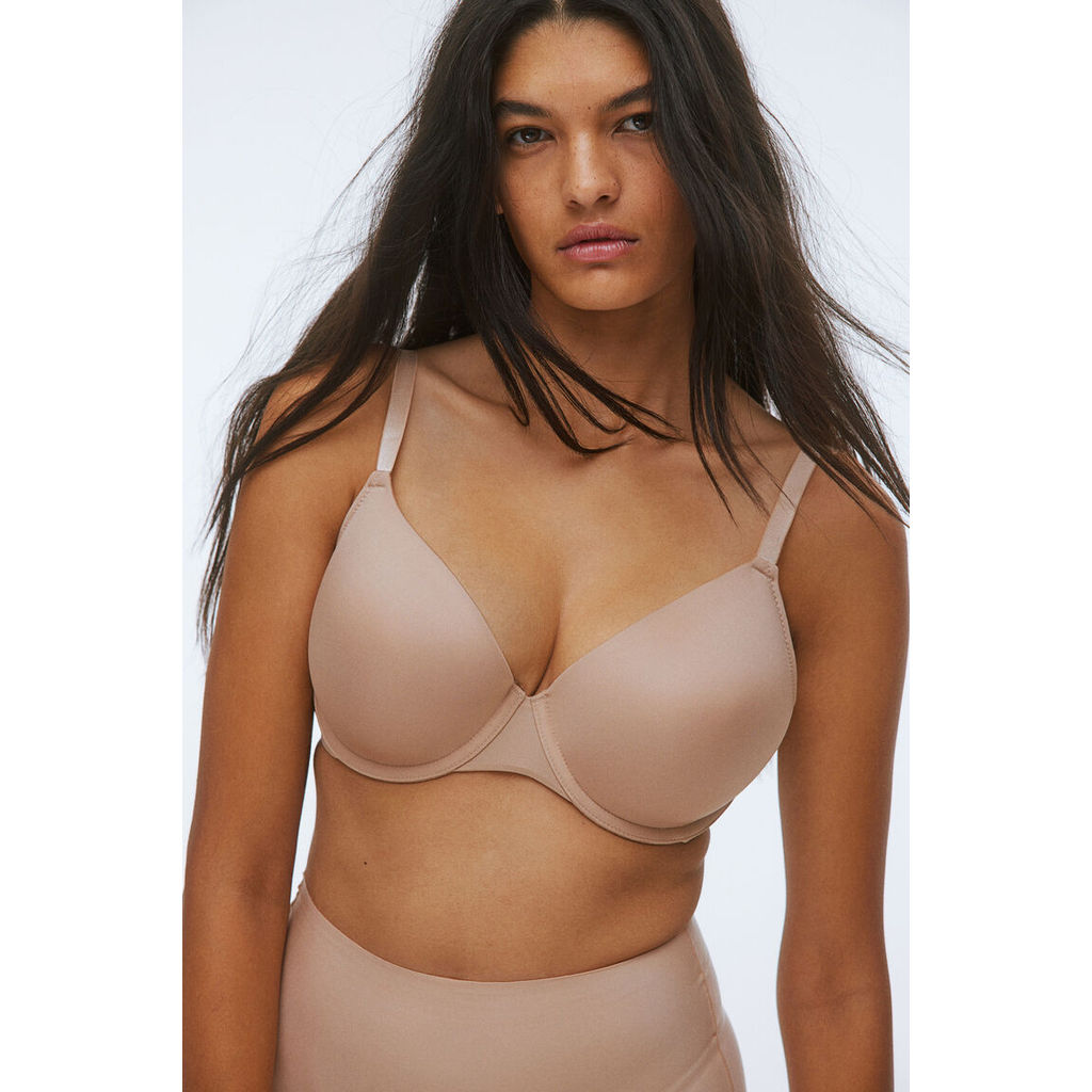 H&M Wanita Set Bra Berunderwire Berlapis Busa 2-Paket 0820572